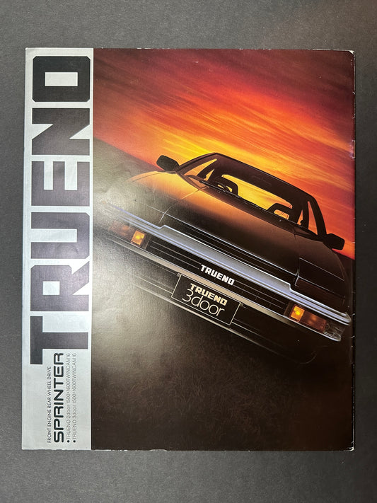 1985 Toyota Sprinter Trueno (AE86) Catalog