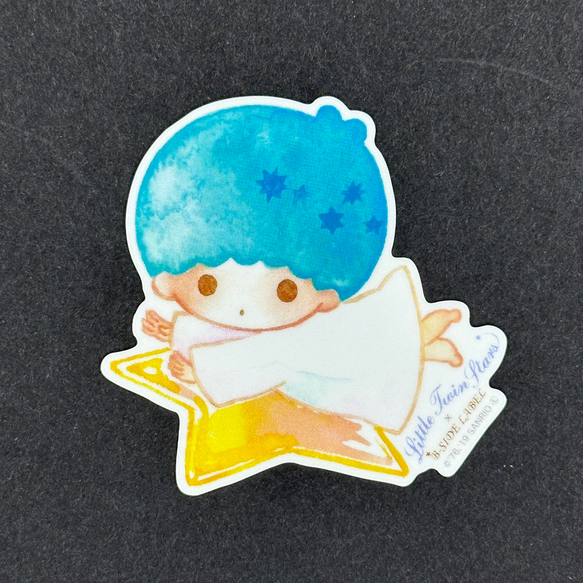 Lala Sticker Label B-SIDE LABEL Collab Sticker - Sanrio Characters - Little Twin Stars (L ...