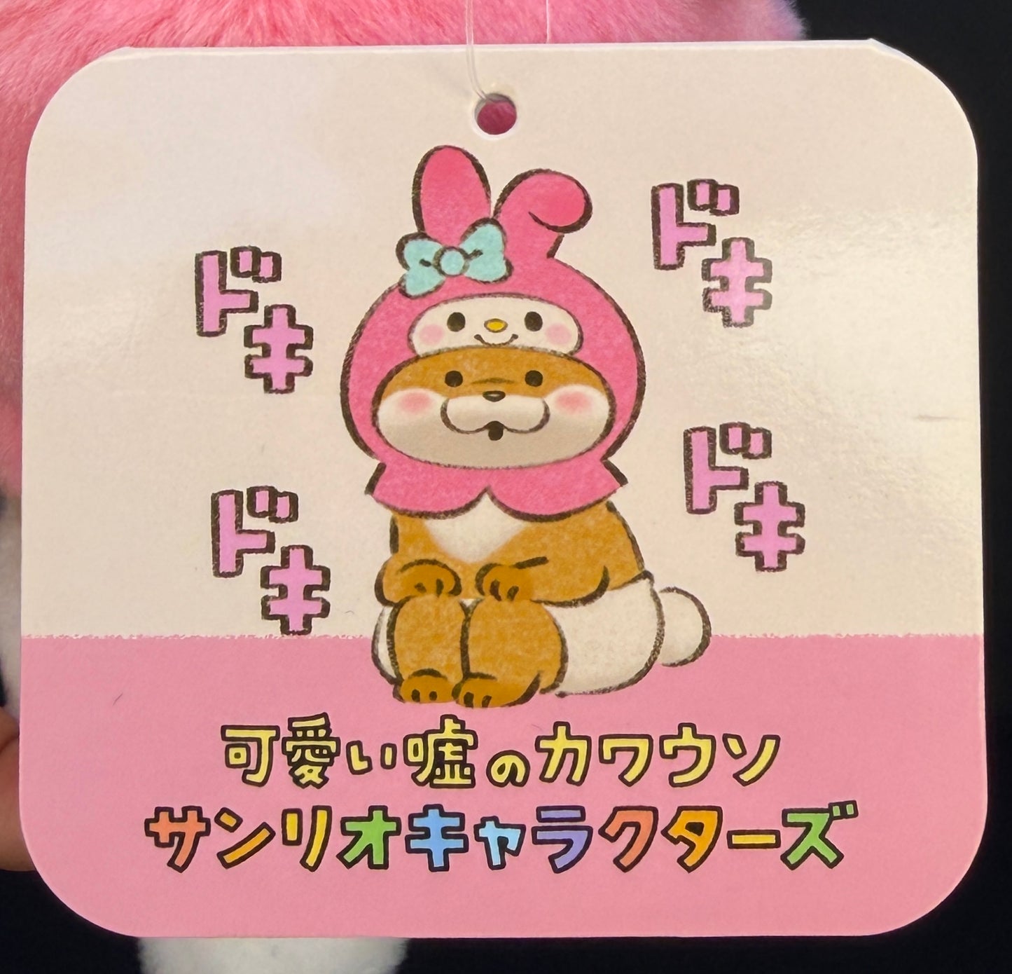 Cute Lie Otter x Sanrio Characters Mascot Plush - My Melody