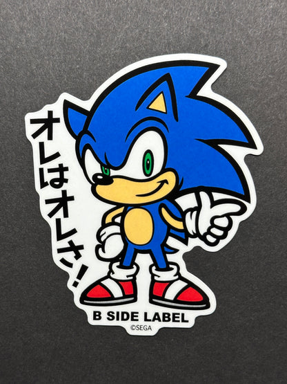 Sonic the Hedgehog - Sonic - B-Side Label Collab Sticker