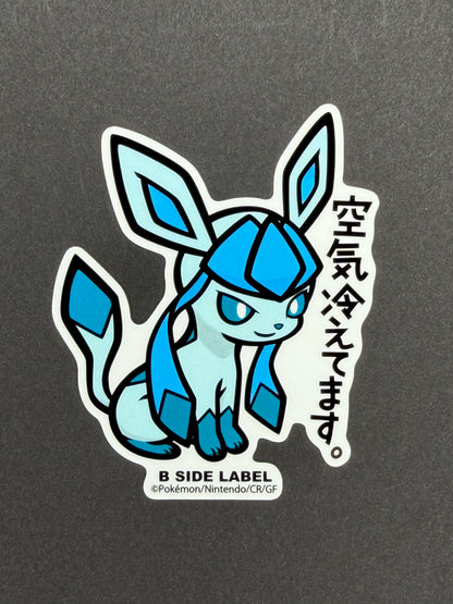Pokémon - Glaceon - B-Side Label Collab Sticker