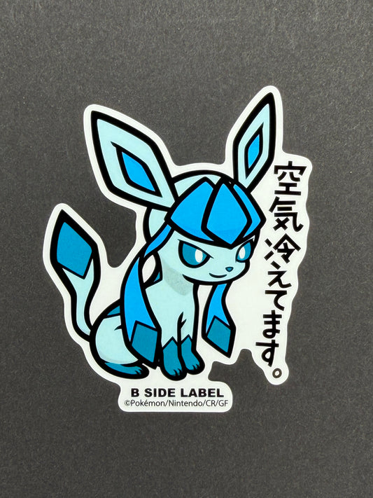 Pokémon - Glaceon - B-Side Label Collab Sticker