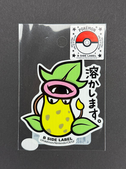 B-SIDE LABEL Collab Sticker - Pokémon - Victreebel