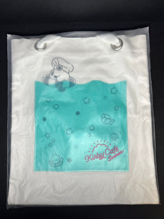 Kirby Cafe Summer - Neon Pocket Tote Bag
