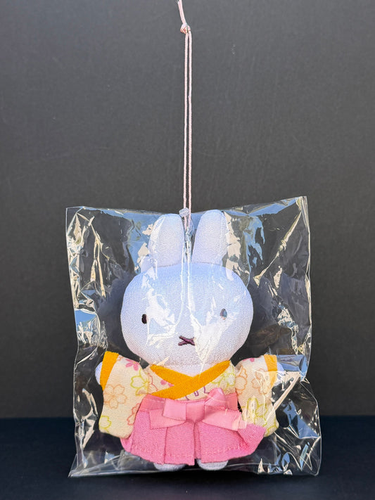 Miffy Kitchen - Kimono Hakama Mascot (Pink) - GION KYOTO Exclusive
