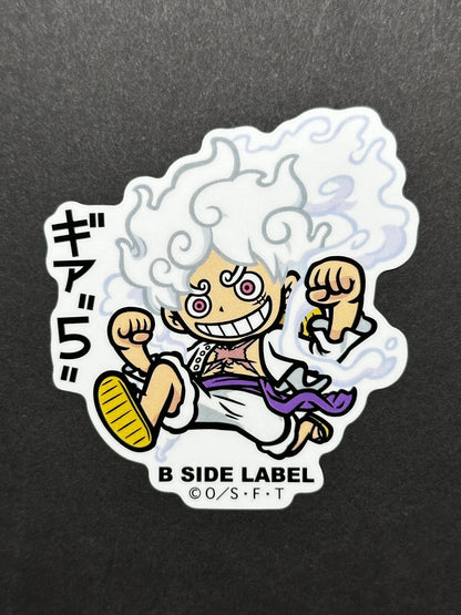 One Piece - Monkey D. Luffy (Gear 5) - B-Side Label Collab Sticker