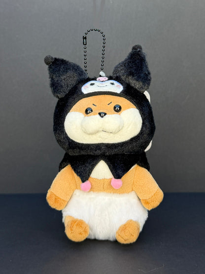 Cute Lie Otter x Sanrio Characters Mascot Plush - Kuromi