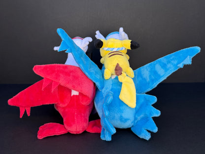 Pokémon Center Fukuoka - Pikachu on Latios & Latias Plush