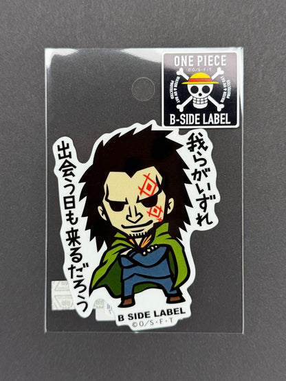 B-SIDE LABEL Collab Sticker - One Piece - Monkey D. Dragon