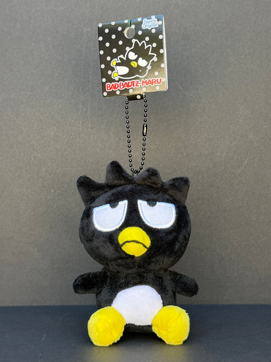 Sanrio Original Bad Badtz-maru Mascot Plush Keychain