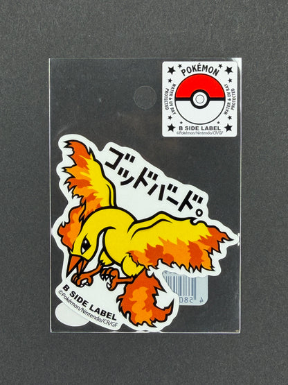 Pokémon - Moltres - B-Side Label Collab Sticker