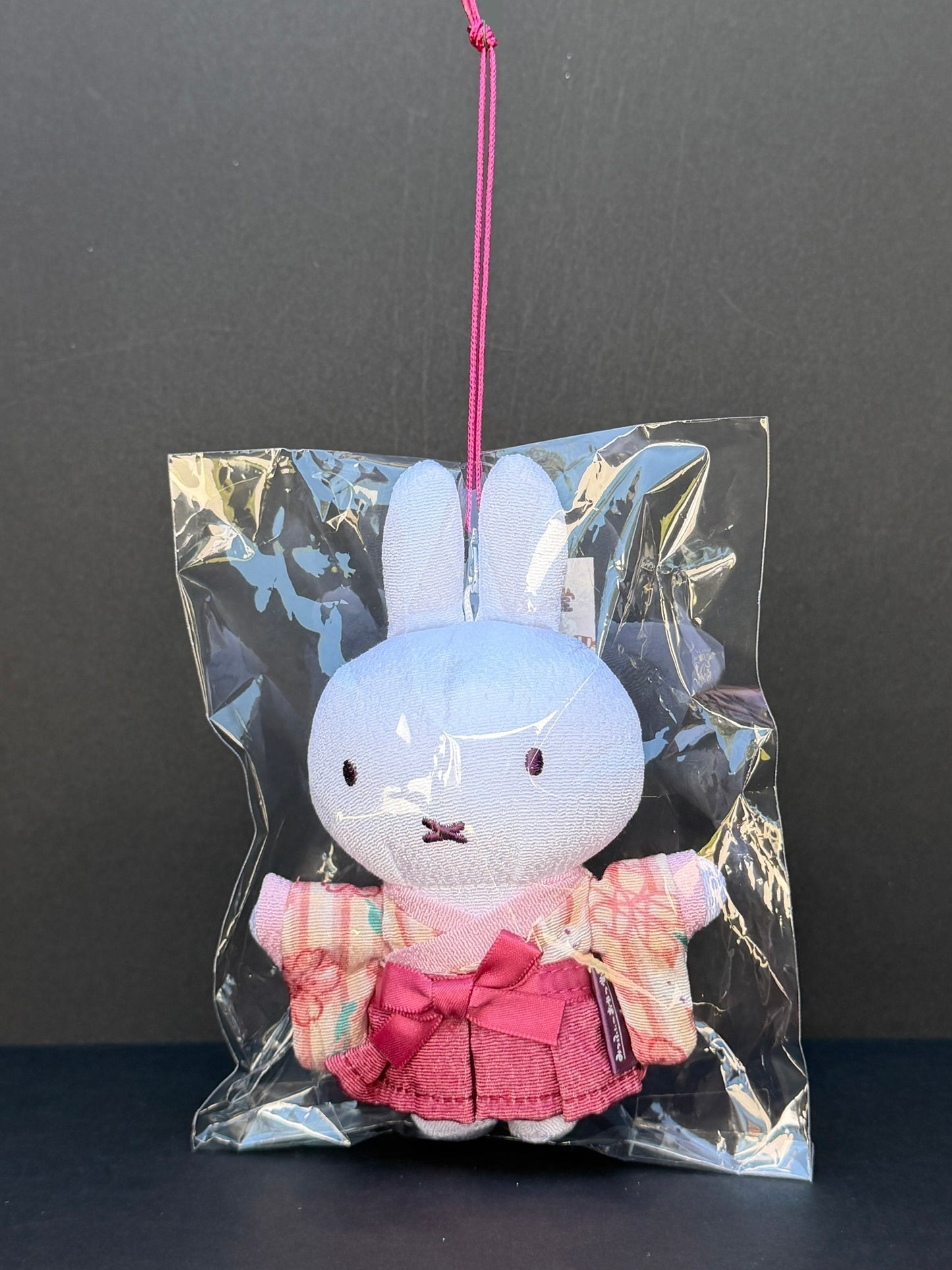 Miffy Kitchen - Kimono Hakama Mascot (Magenta) - GION KYOTO Exclusive