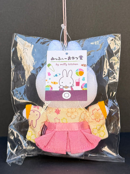 Miffy Kitchen - Kimono Hakama Mascot (Pink) - GION KYOTO Exclusive