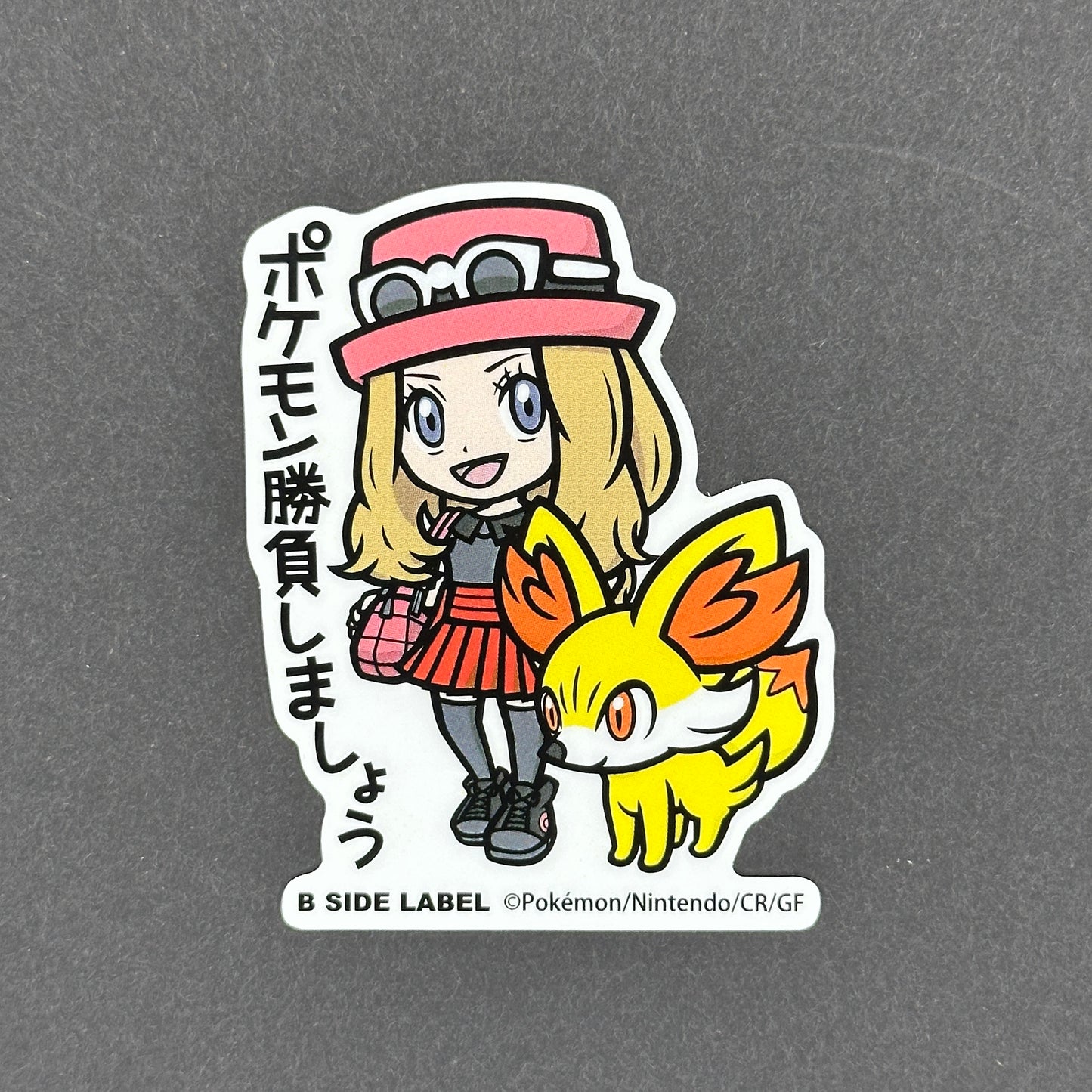 Pokémon - Serena & Fennekin - B-Side Label Collab Sticker