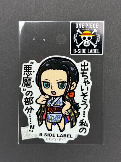 B-SIDE LABEL Collab Sticker - One Piece - Nico Robin (Raid on Onigashima)