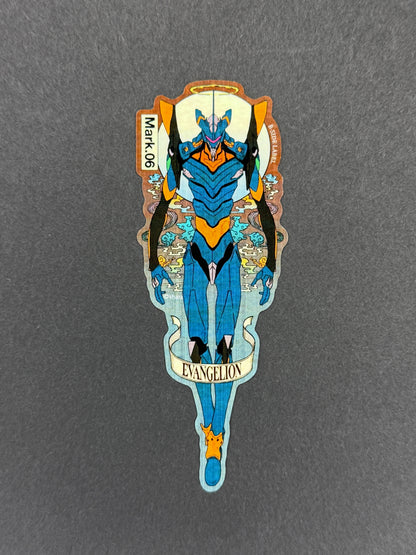 B-SIDE LABEL Collab Sticker - Neon Genesis Evangelion - Mark.06 (Ukiyo-e)