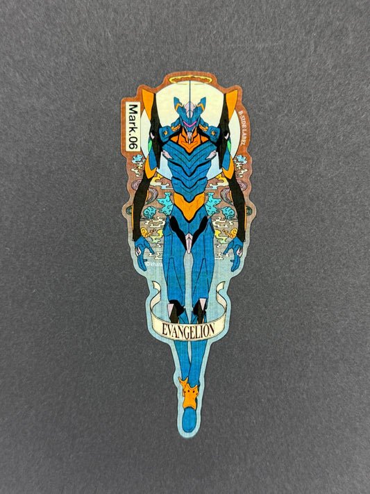 B-SIDE LABEL Collab Sticker - Neon Genesis Evangelion - Mark.06 (Ukiyo-e)