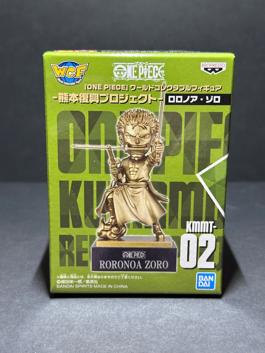 One Piece World Collectable Figure Kumamoto Reconstruction Project - Roronoa Zoro