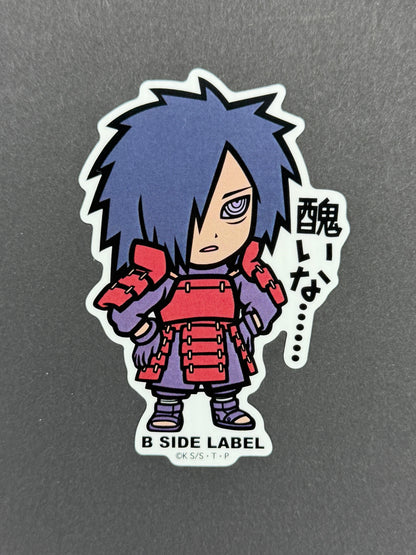 B-SIDE LABEL Collab Sticker - Naruto - Madara Uchiha