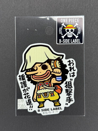 B-SIDE LABEL Collab Sticker - One Piece - Usopp (Sabaody)