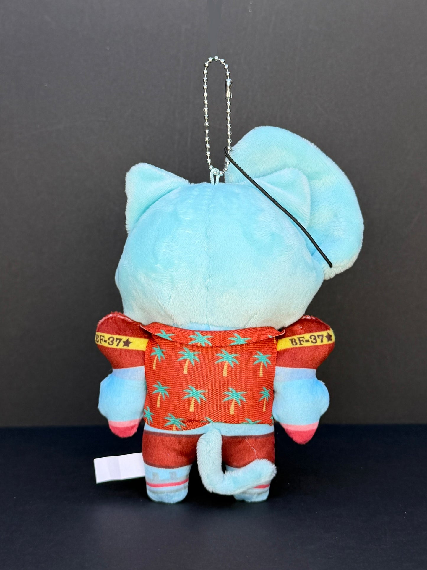One Piece Mugiwara Store - One Piece with Cat Mascot Plush with Eye Mask - Franky