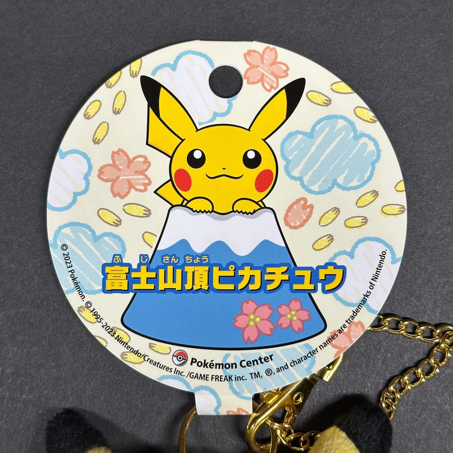 Pikachu in Mt. Fuji Summit Plush - Pokemon Store Gotemba Exclusive