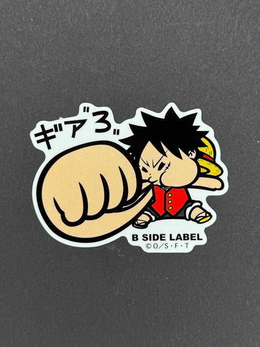 One Piece - Monkey D. Luffy (Gear 3) - B-Side Label Collab Sticker