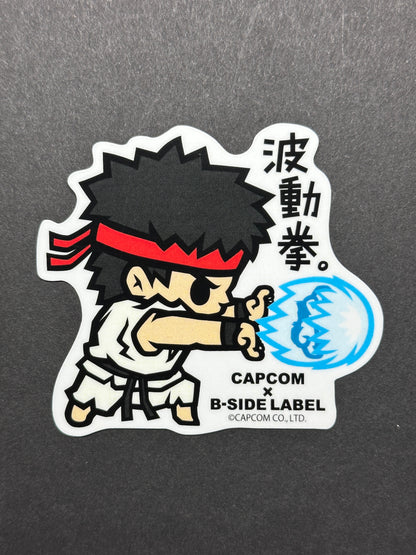 Capcom Street Fighter - Ryu - B-Side Label Collab Sticker