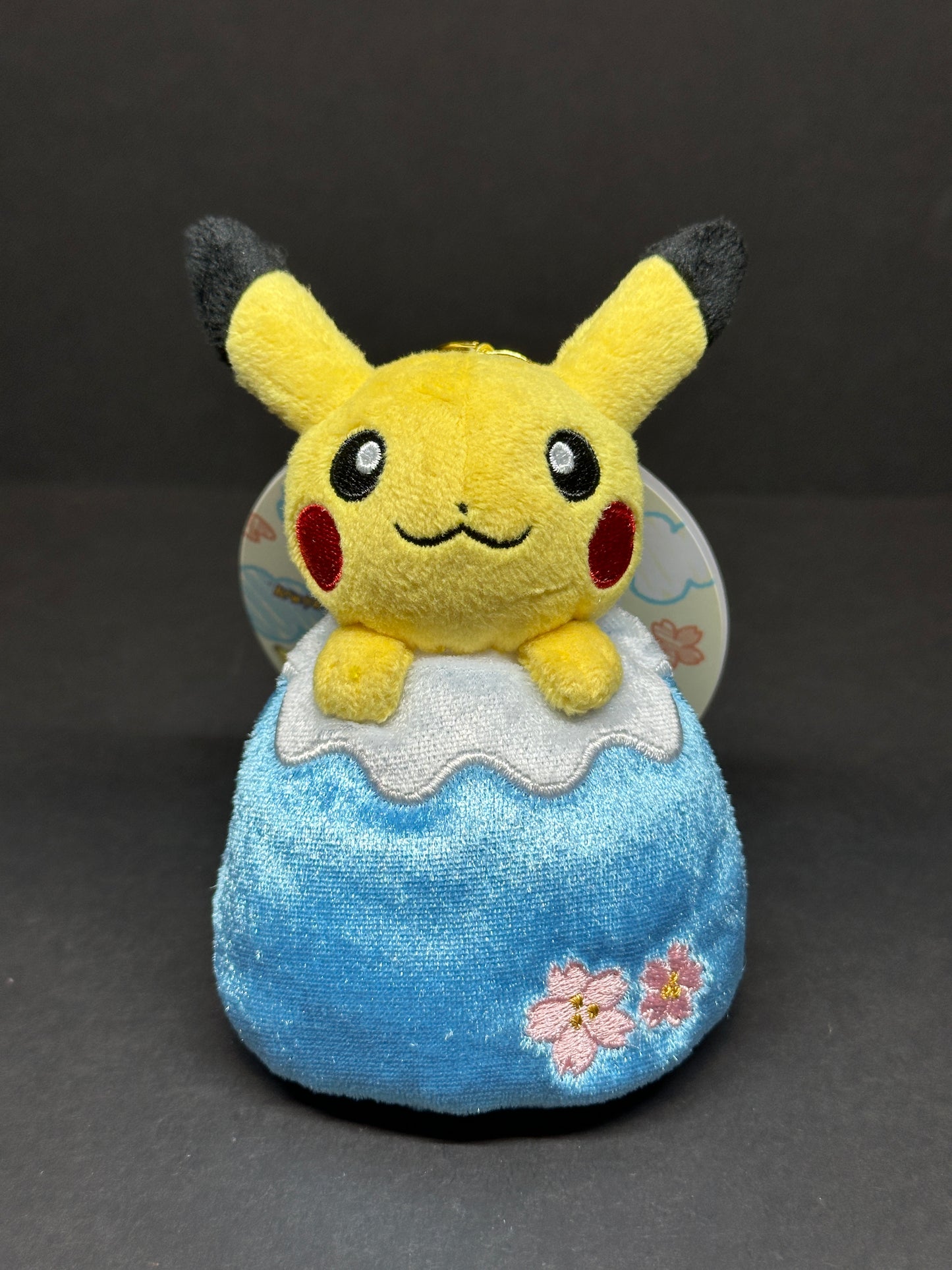 Pikachu in Mt. Fuji Summit Plush - Pokemon Store Gotemba Exclusive