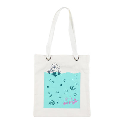 Kirby Cafe Summer - Neon Pocket Tote Bag